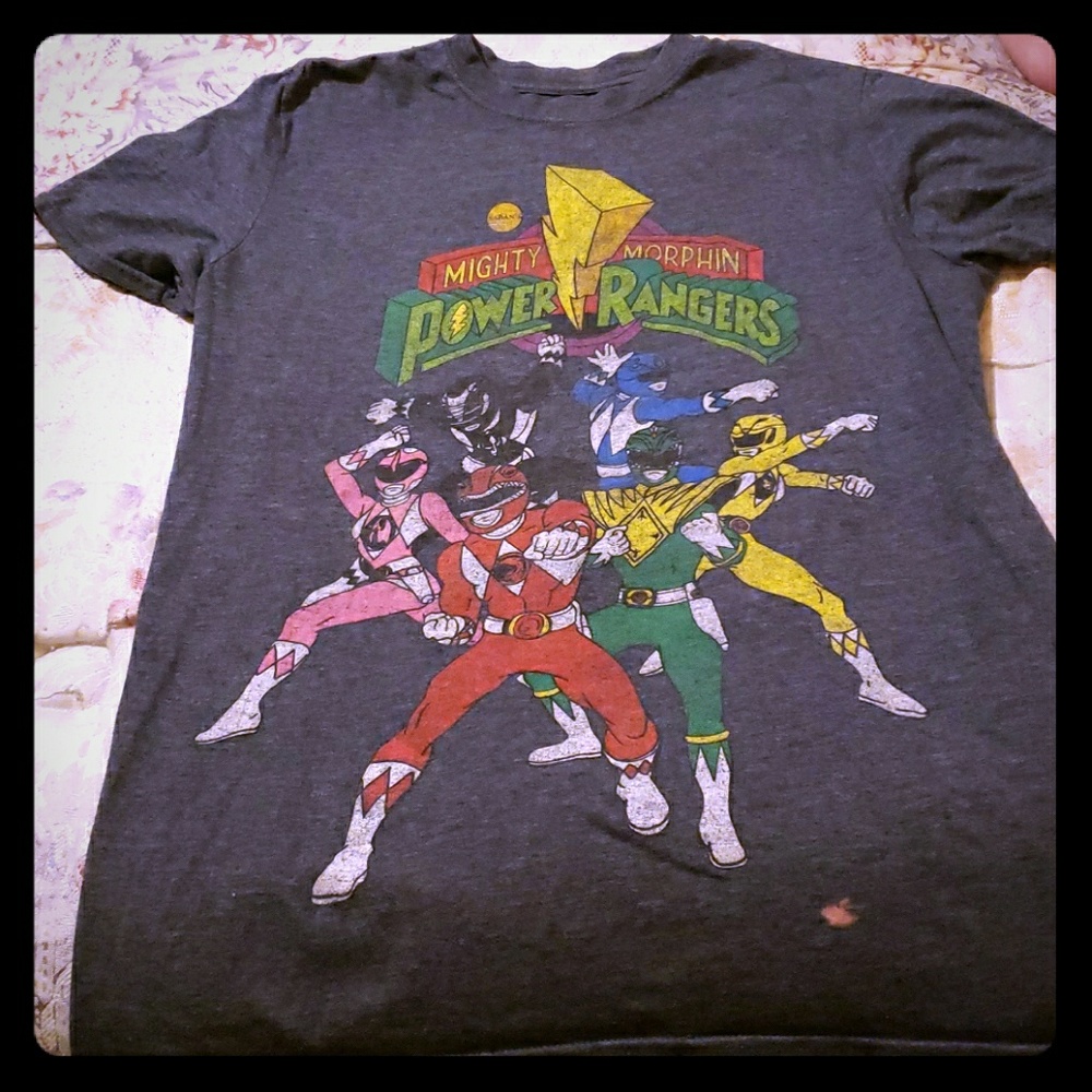 Power Rangers tee 5/25$